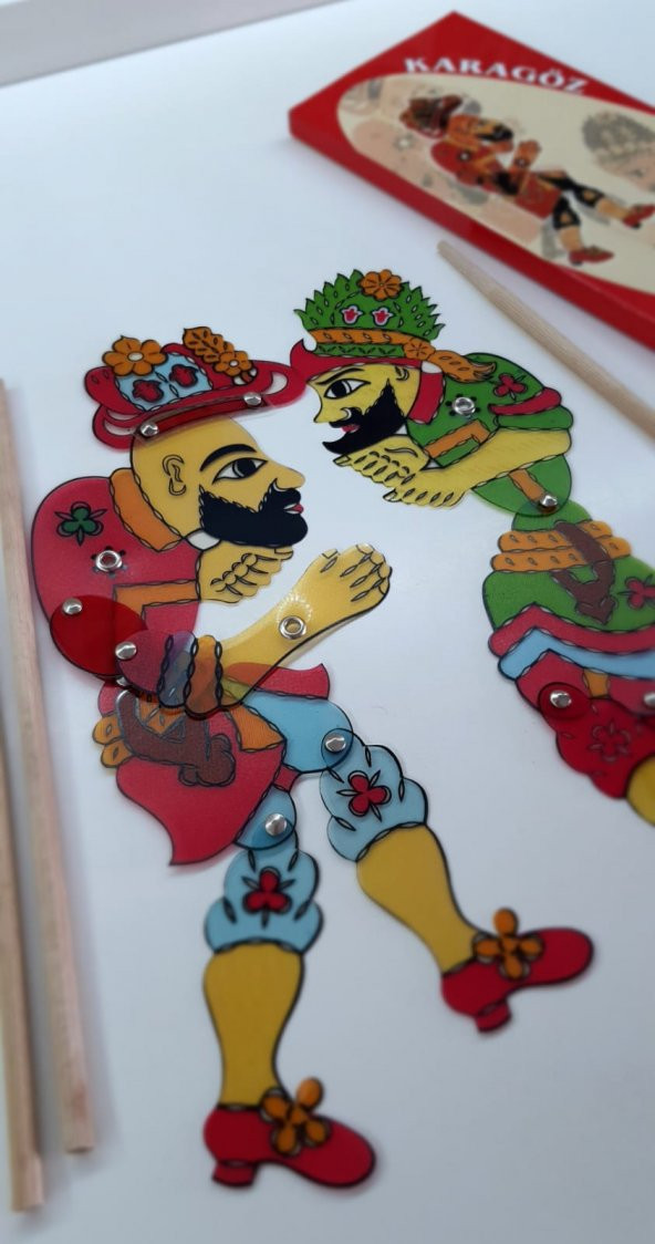 Hacivat - Karagöz PVC Oyuncak Seti - 2