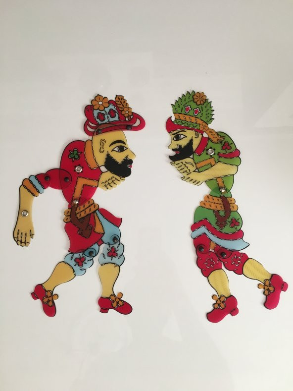 Hacivat - Karagöz PVC Oyuncak Seti - 7