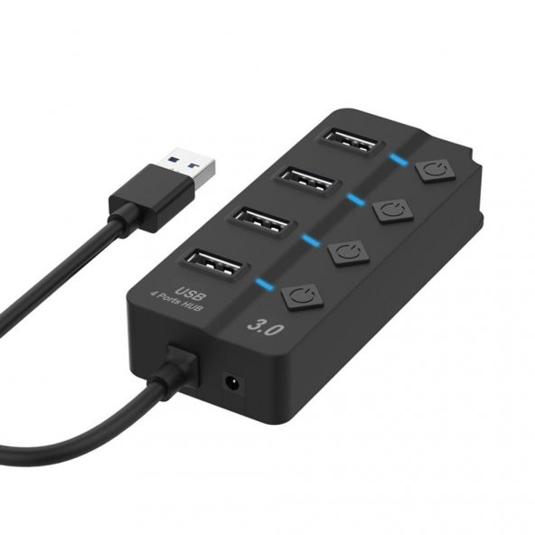 Onten OTN-5301 4 Port USB 3.0 Anahtarlı Smart Hub USB Çoklayıcı