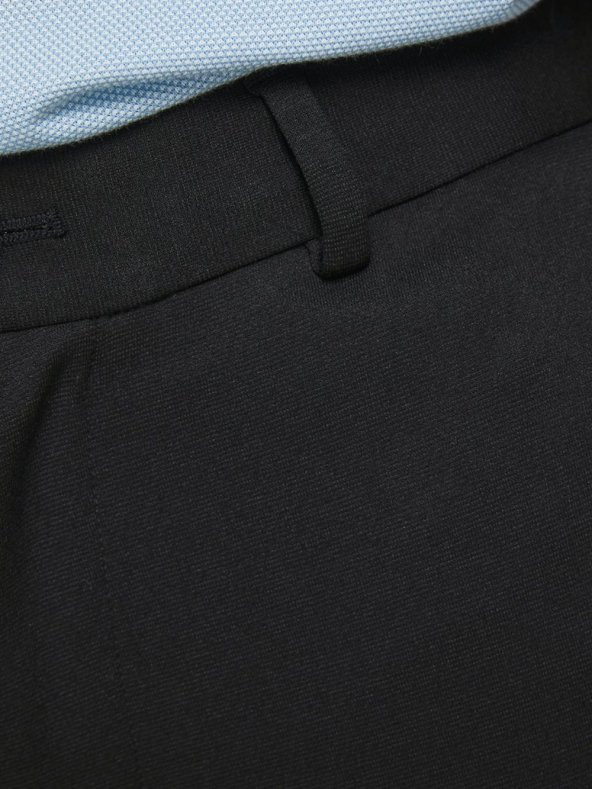 JACK JONES Erkek Marco Dar Kesim Siyah Renk Chino Pantolon 12173623 - 5