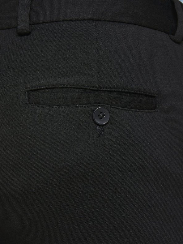 JACK JONES Erkek Marco Dar Kesim Siyah Renk Chino Pantolon 12173623 - 6