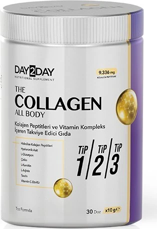 Day2Day The Collagen All Body Toz Kolajen 300 gr