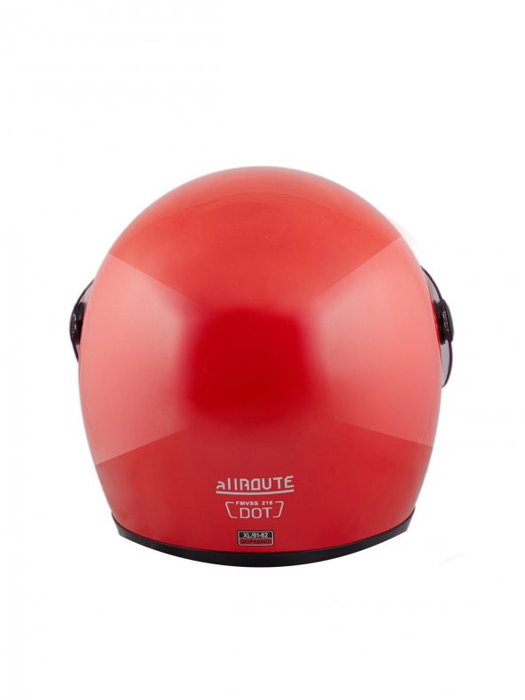 Allroute Bullıt Retro Full Face Motosiklet Kaskı - 9