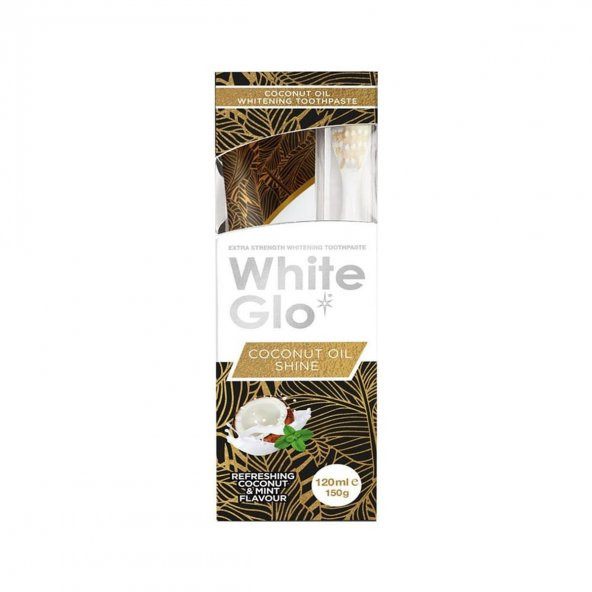 White Glo Wg18 Hindistan Cevizi Yağı Diş Macunu 120 Ml
