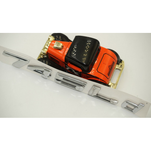 Bmw 745Ld Bagaj Krom Metal 3M 3D Yazı Logo - Resim 5