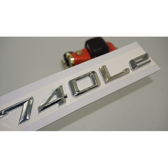 Bmw 740Le Bagaj Krom Metal 3M 3D Yazı Logo