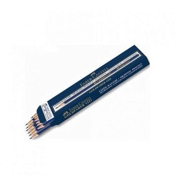 Faber Castell 1221 Dereceli Çizim Kalemi 12 ADET (4 B) - 3