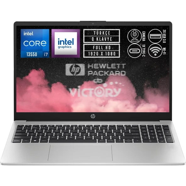 250 G10 i7-1355U 32GB 1TB SSD 15.6" FHD W11P Taşınabilir Bilgisayar 968L4ET 013