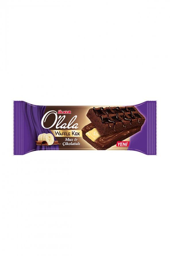 Olala Waffle Muzlu ve Çikolata Kek 70 gr - 2