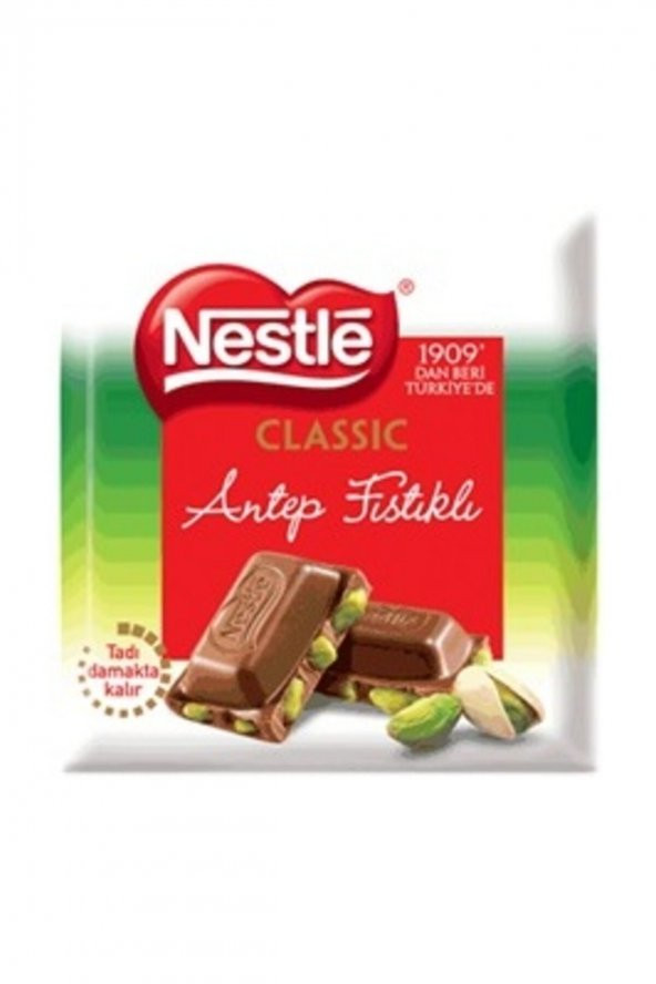 NESTLE Classic Fıstıklı Kare 65 Gr