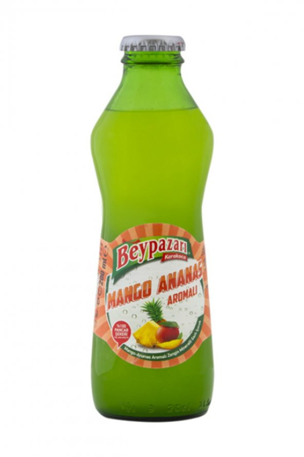 BEYPAZARI Soda Mango Ananas Aromalı 6 200 ml
