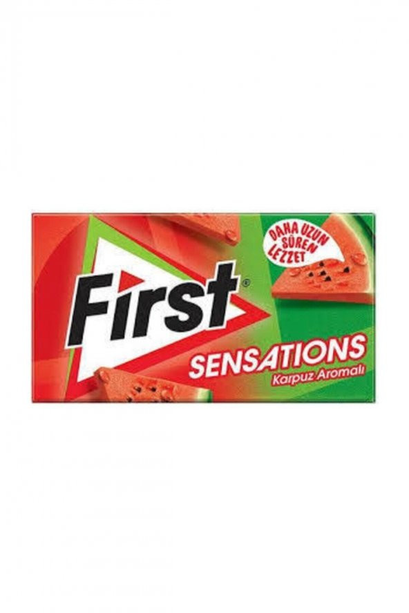 FİRST Sensations Karpuz Coşkusu Karpuz Aromalı Sakız 27 gr