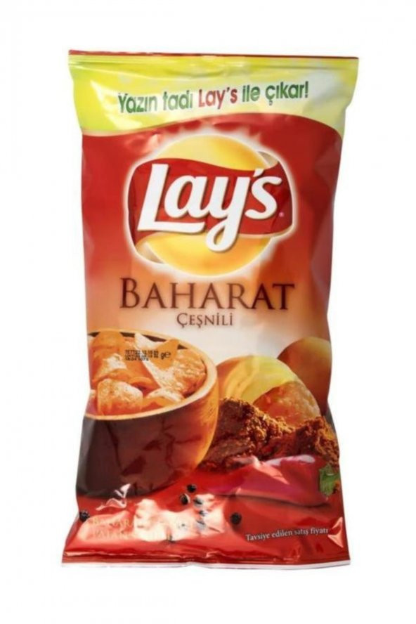 Lays Baharatlı Patates Cipsi Süper 106 gr
