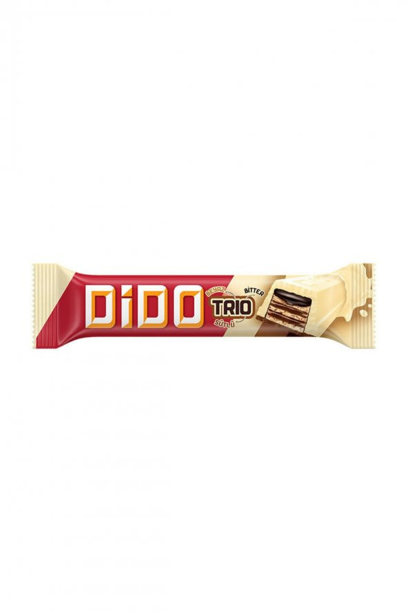 ÜLKER Dido Trio Beyaz Çikolata Kaplama Gofret 36,5 gr