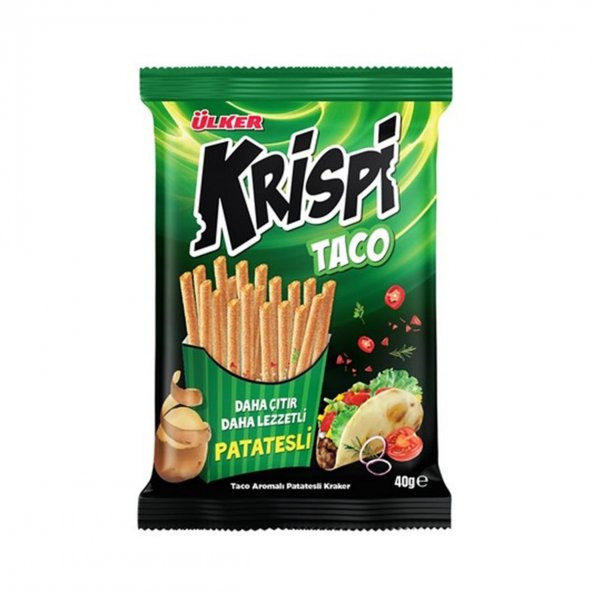 ÜLKER Krispi Baharatlı Çubuk Kraker  adet 40 gr