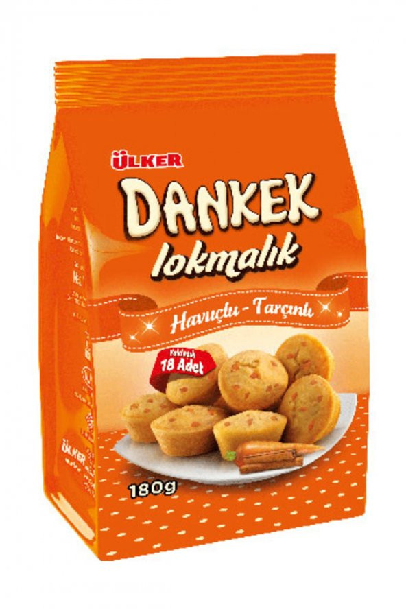 Ulker K Dankek Lokmalık Havuçlu Tarçınlı 180 gr