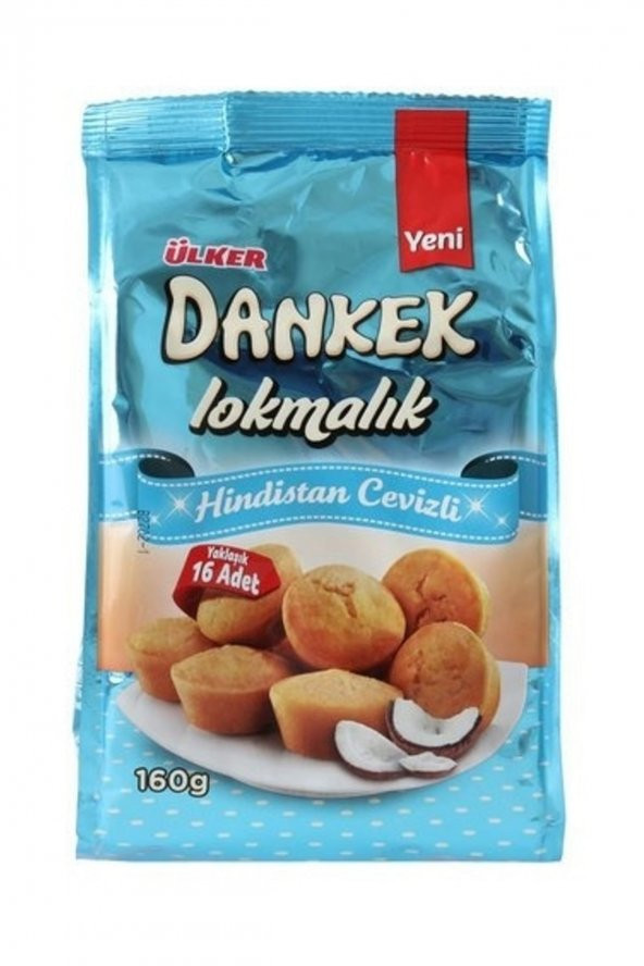 ÜLKER Dankek Lokmalık Muffin Hindistan Cevizli 160 gr