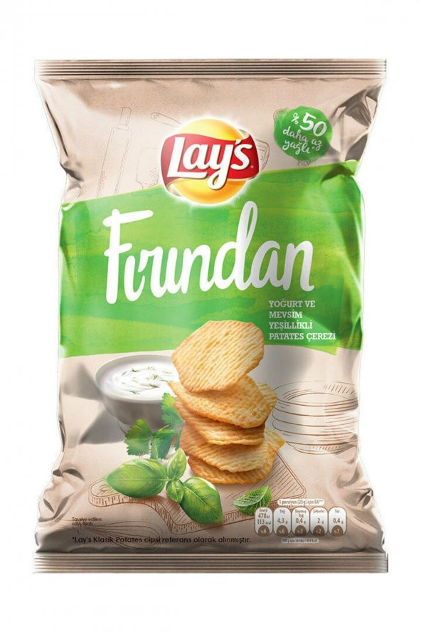 Lays Fırından Parti Boy Yoğurt Mevsim Cips 96