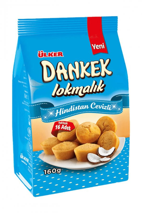ÜLKER Dankek Lokmalık Muffin Hindistan Cevizli 160 gr - 2