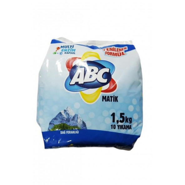 ABC Dağ Esintisi Toz Çamaşır Deterjanı 1.5 kg