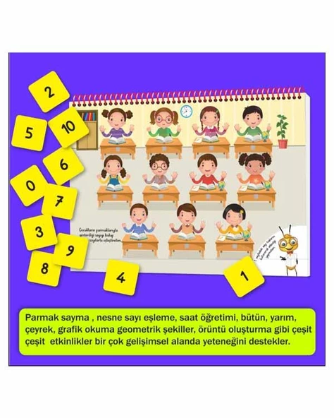 Cırt Cırtlı Matematik Etkinlik Kitabım 3 ve 6 Yaş - 3