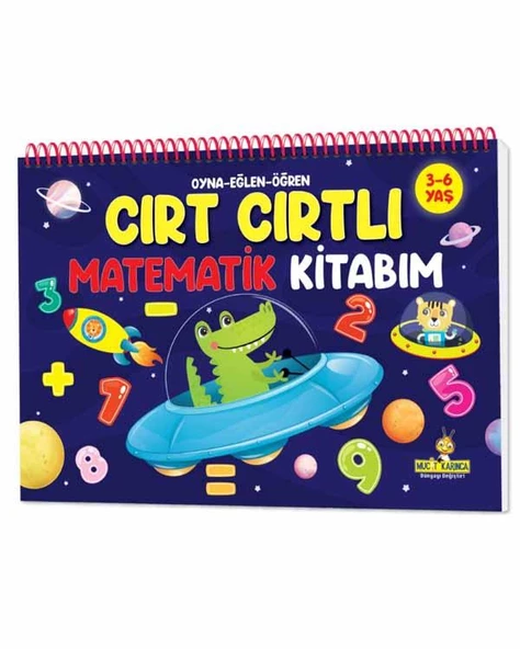 Cırt Cırtlı Matematik Etkinlik Kitabım 3 ve 6 Yaş