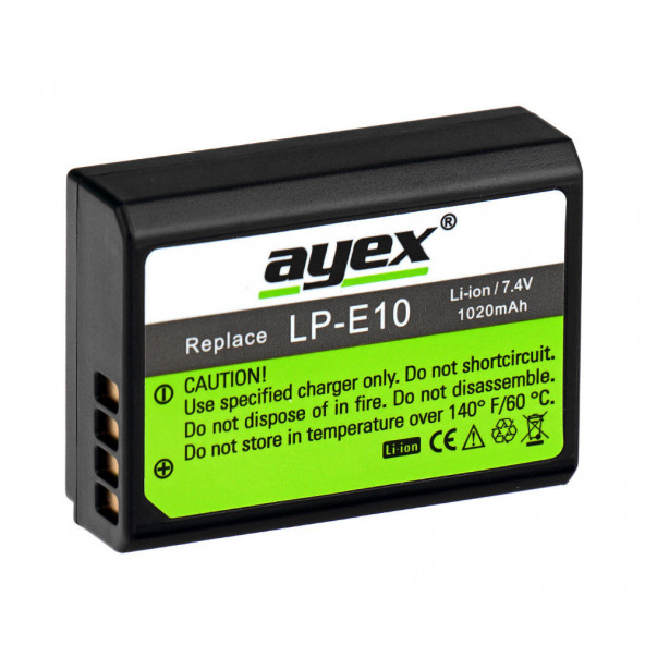 Canon EOS 1100D, 1200D, 1300D için Ayex AX-1100D Battery Grip + 1 Ad. LP-E10 Batarya - 5