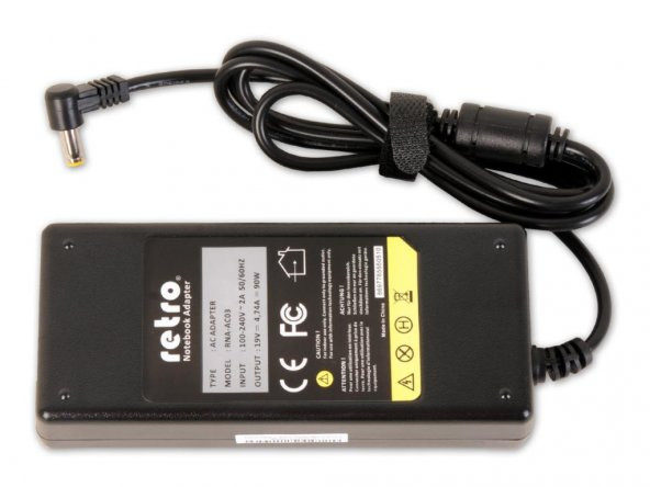 eMachines EM630, eME430, eME527, eME630 Notebook Adaptörü 90W (19v 4.74A) - 7