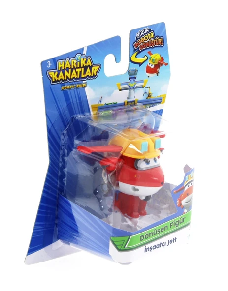 Harika Kanatlar Dönüşen Mini Figür İnşaatçı Jett - 2