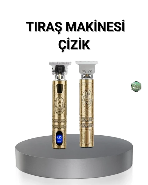 Kablosuz Şarjlı Profesyonel Tıraş Makinesi – 1800 Mah Lityum Pil