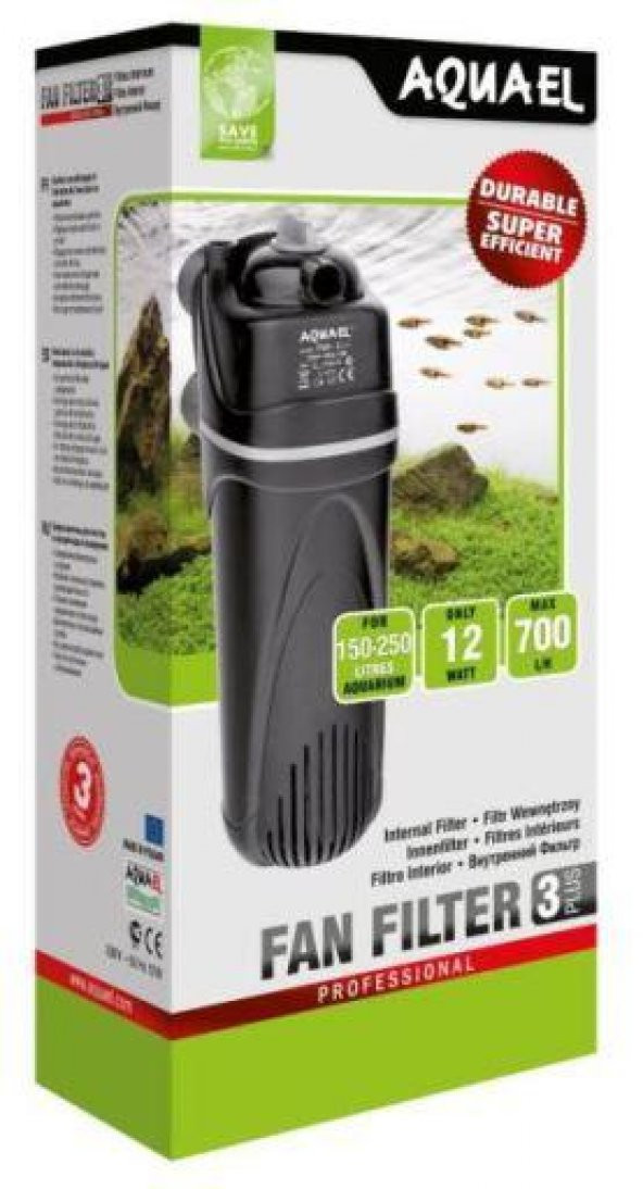 Aquael Filter Fan 3 Plus İç Filtre