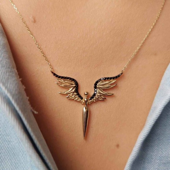 Altın mikail kılıcı kolye 3.50 gram - Resim 2