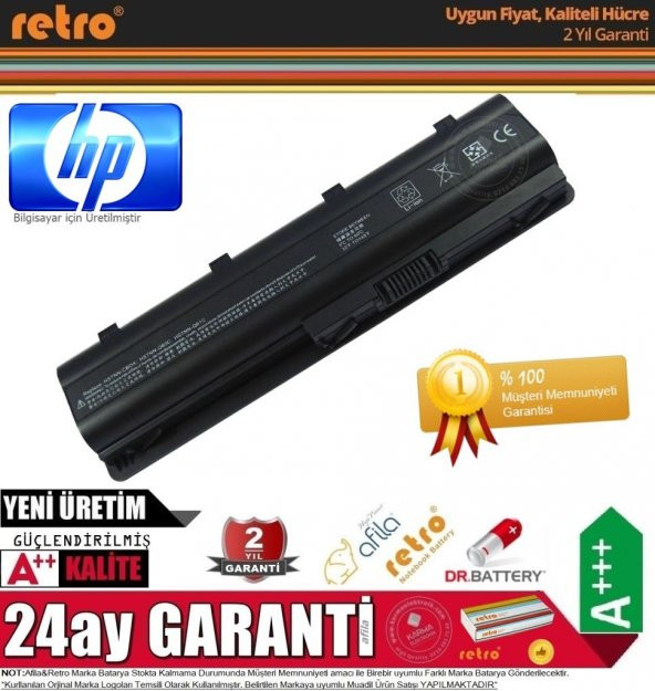 Hp G42-474TX G42-475DX G42-480TX Notebook Bataryası, Pili - Resim 2