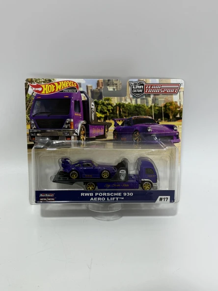 PTTAVM: Hot Wheels Premium Team Transport #17 RWB Porsche 930 Aero