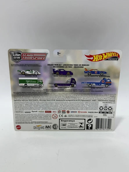 PTTAVM: Hot Wheels Premium Team Transport #17 RWB Porsche 930 Aero