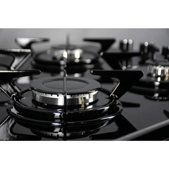 Luxell LX-40 TAHDF Siyah Cam Ankastre Ocak - 3