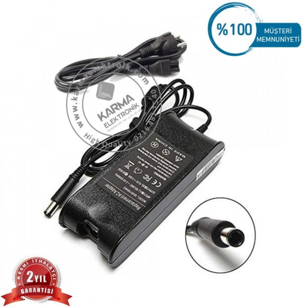 Dell inspiron 13R (N3010),14 (1440) Şarj Adaptörü (19.5V 4.62A 90W - 7.4*5.5mm) - Resim 8