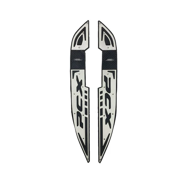 Honda PCX 125 2021 Metal Paspas Takımı Nikel ürün görseli