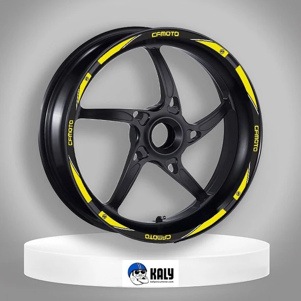 CF MOTO 150 NK Jant Şeridi Sarı ürün görseli