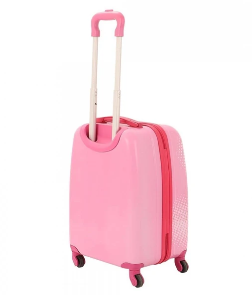 Çocuk Valizi Pembe Kedi Baskılı 8683255010066 - 3