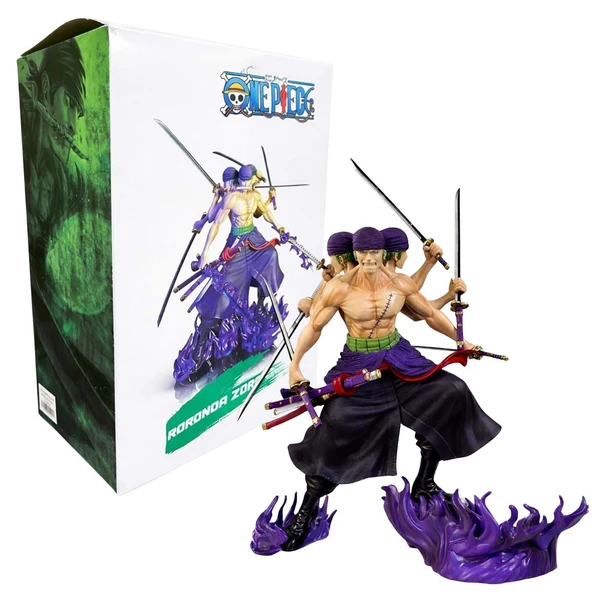 PTTAVM: Anime One Piece Roronoa Zoro Figürü 30 Cm Alk5298 No.30A