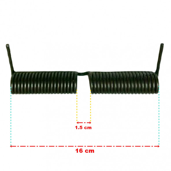 Tost Makinesi Yayı - Sağ , Sol - 16 cm - 2
