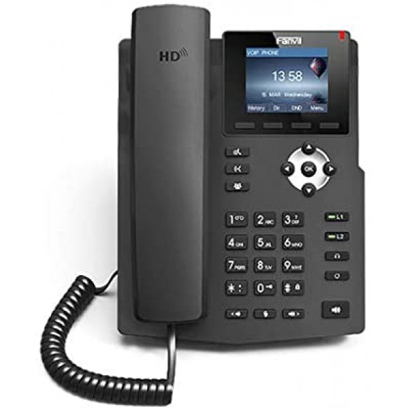 Fanvil X3SP (POE) Voıp Renkli Ekran Tuşlu IP Telefon