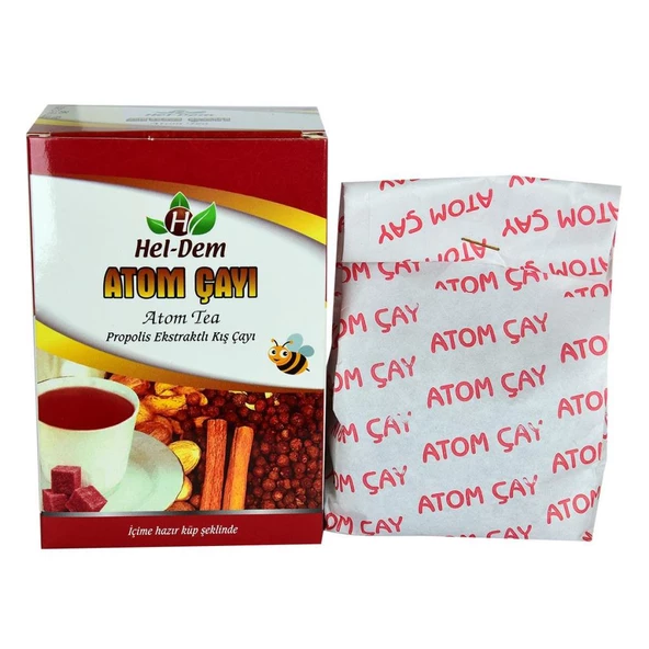 Hel-Dem Atom Çayı Propolis Ekstraktlı Bitkisel Kış Çayı 150 Gr