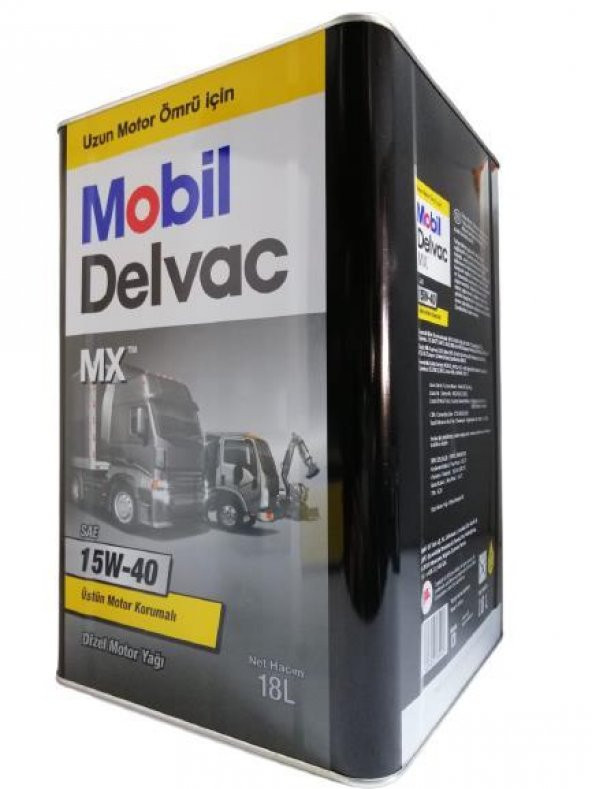 MOBİL DELVAC MX 15W-40 18 Litre Üretim : 2022