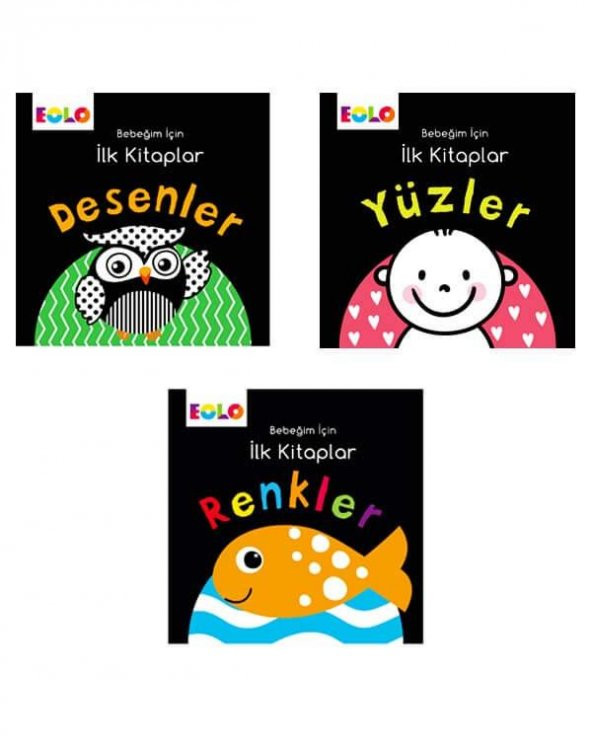 Bebeğim İçin İlk Kitaplar 3lü Set