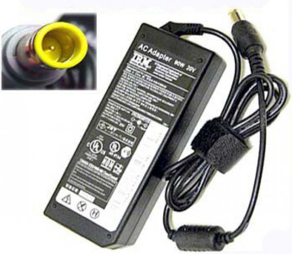 Lenovo 20V 4.5A (90W) - 7.9mm/5.5mm - Notebook Adaptör RNA-IB04 - 2