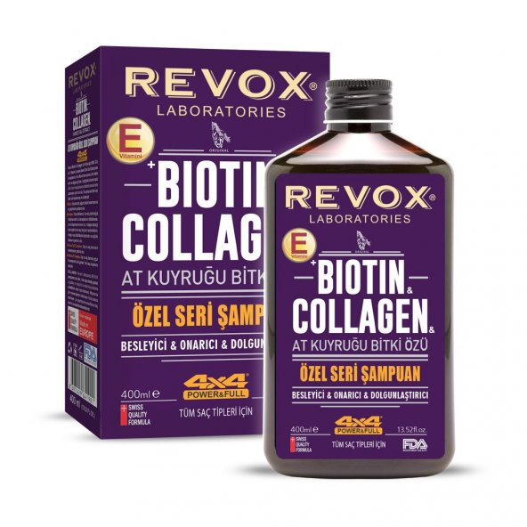 Revox Biotin & Collagen At Kuyruğu Şampuan 400 ml