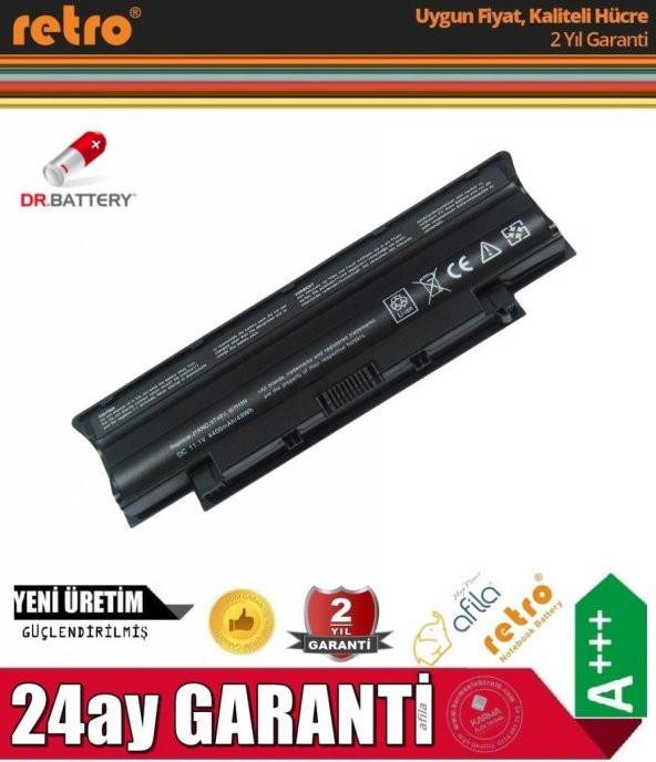 Dell inspron 14R 4010-D370HK, 14R 4010-D370TW Notebook Bataryası - 2