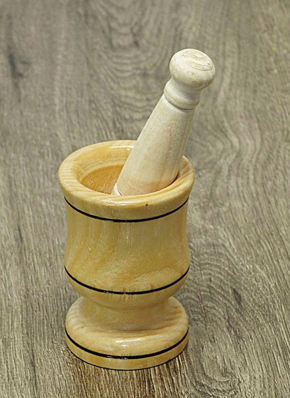 Hayal Sepeti Ahşap Havan sarımsak döveceği - 3